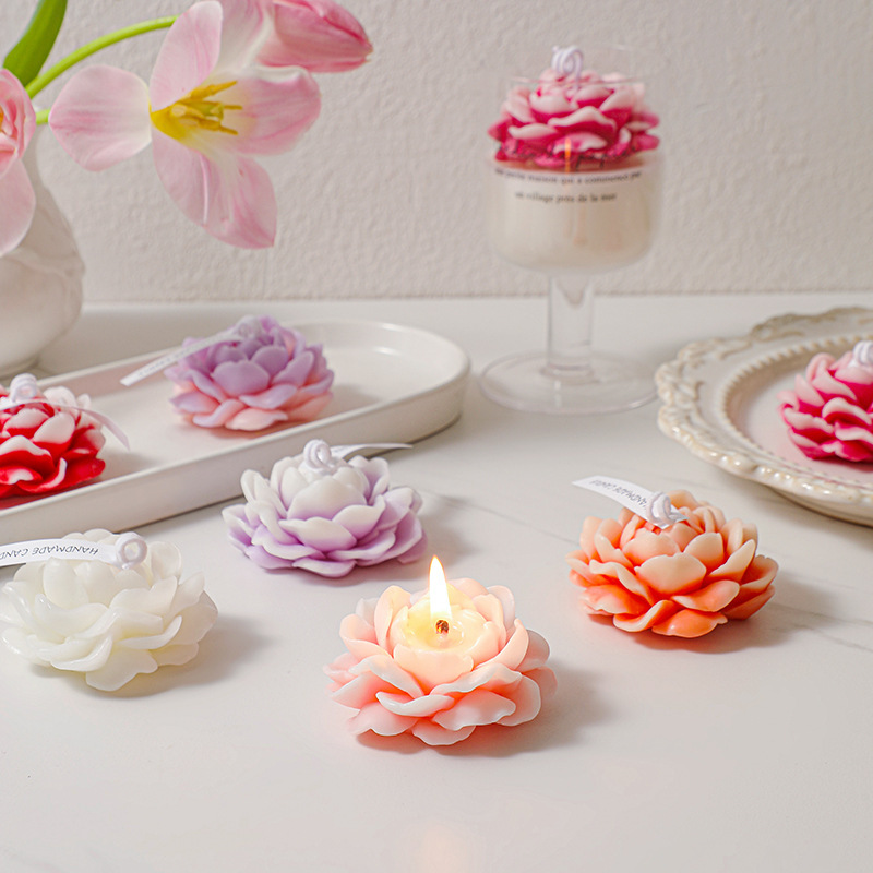 DIY Día de la Madre regalo creativo flor de jazmín forma caja de regalo de flores de incienso en flores de incienso