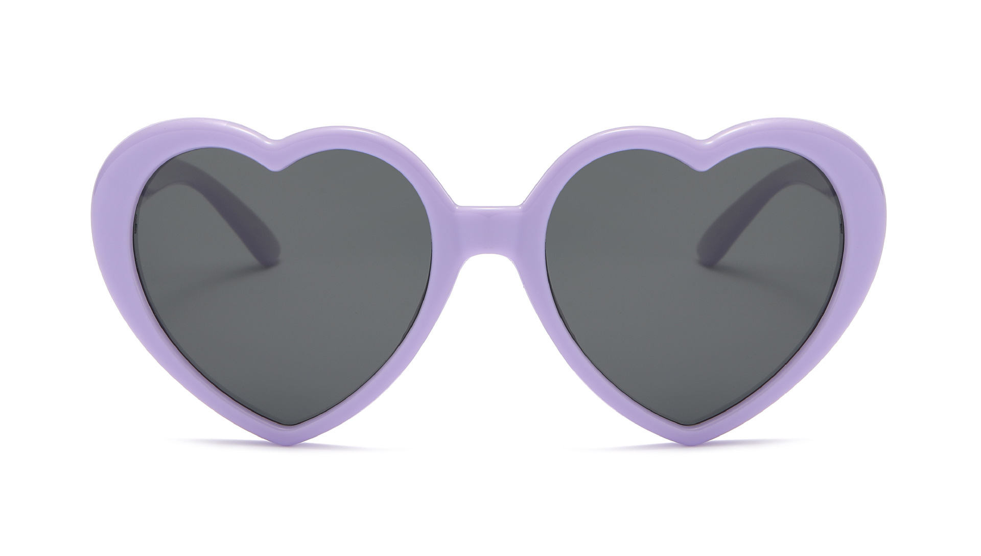 50g Weight Full Frame Glasses Structure Sunglasses Classification Ac, UV400 Protection Lens Material Special-Shaped Mirror Glasses Style Casual, Travel Occasion Heart Shape Pattern Children Unisex Gender Cute, Sweet Style Grey, White Color Cute Sweet Heart Shape Ac UV400 Protection Special-Shaped Mirror Full Frame Kids Sunglasses 13
