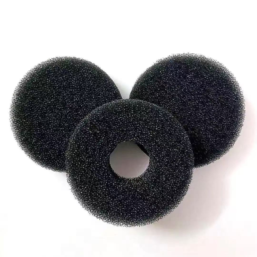 Producción de tubería de esponja de filtración de piscina tubería cilíndrica concéntrica esponja de filtración de aire esponja de limpieza esponja de absorción de agua