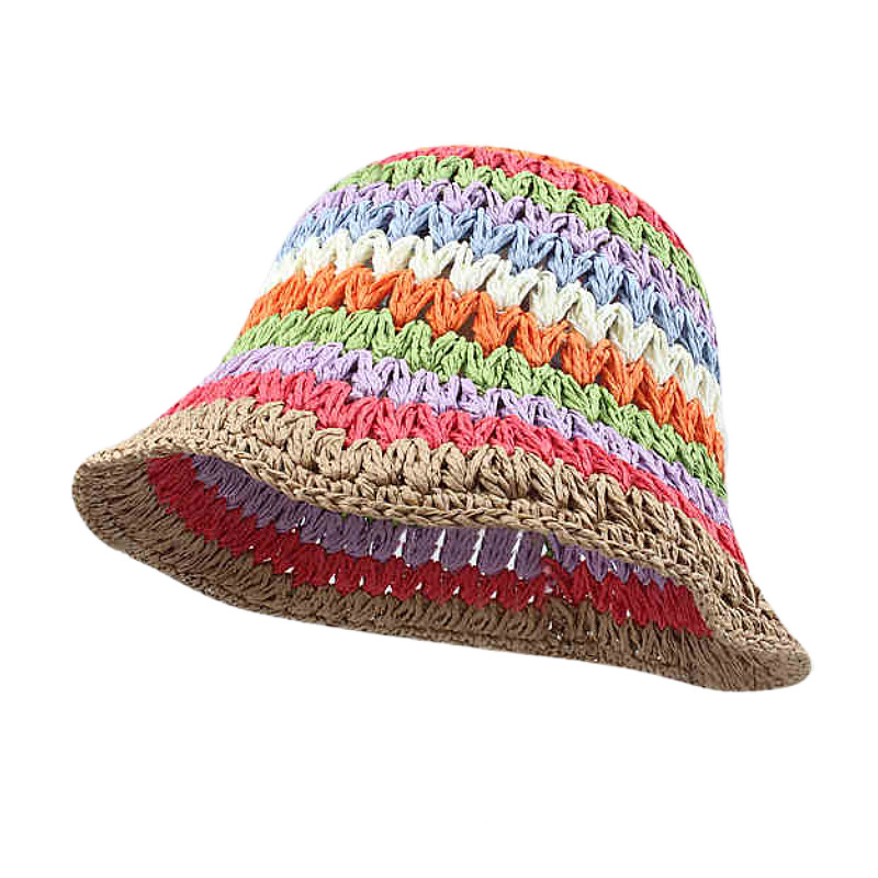 112g Weight Straw Hat Hats Type Casual, Outdoor Occasion Papyrus Material Bow Knot Pattern Spring&Summer Season Women's Gender Hawaiian, Tropical, Sweet Style Curved Eaves, Ruffles Rim Women's Hawaiian Tropical Sweet Bow Knot Curved Eaves Ruffles Straw Hat 32