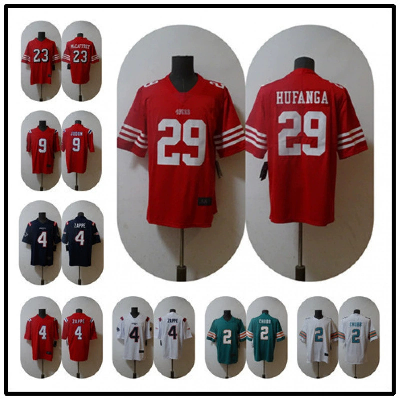 Легенда формы американского футбола, вышитая майка второго поколения, спортивная футболка, сетка Eagles Patriots 49ers Cowboys