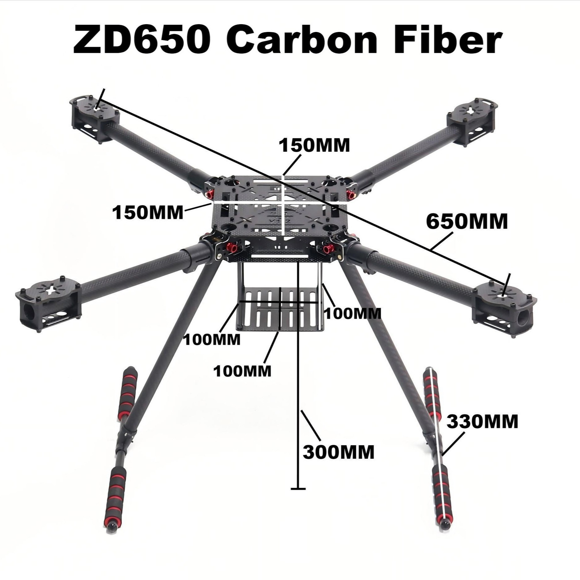 Квадрокоптер Bo Cube ZD650 Pixhawk PRO V5