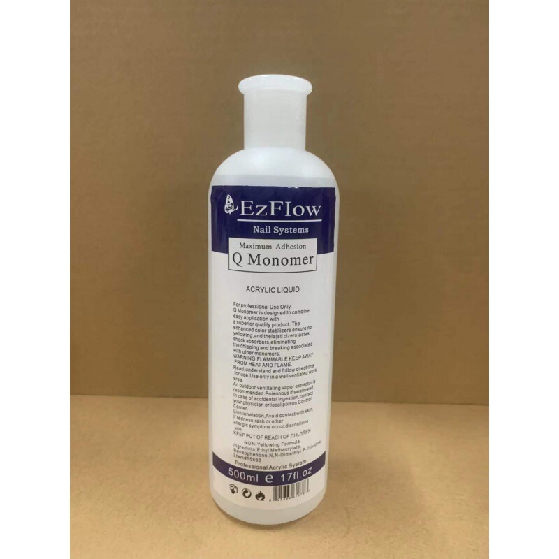 Nail crystal liquid MMA nail crystal powder dissolved liquid foreign trade supply 500ml capacity