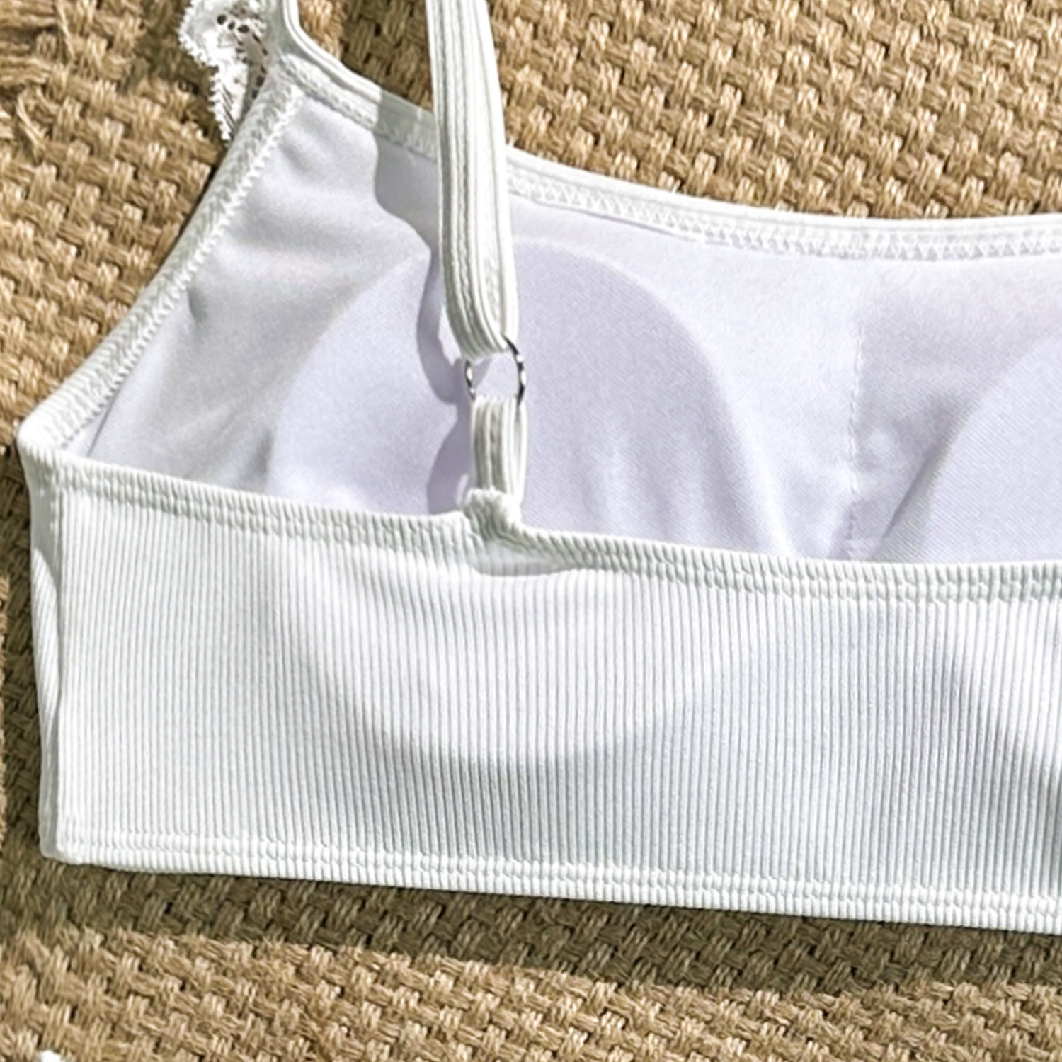 Women's Lace Bikini Set Fashionable Sexy Two-Piece Swimsuit for Beach And Pool_ecoleips.com