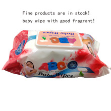婴儿湿纸巾日常清洁护理湿巾babywipe出口批发有现货120pcs加香