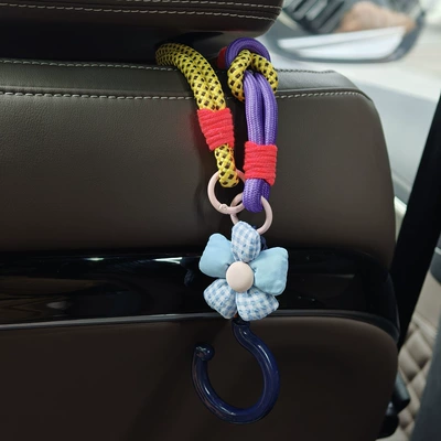 Small Hooks, Rear Seat – Other Automotive Interior Supplies - car-storage-lanyard-hook-color-gradient-blue