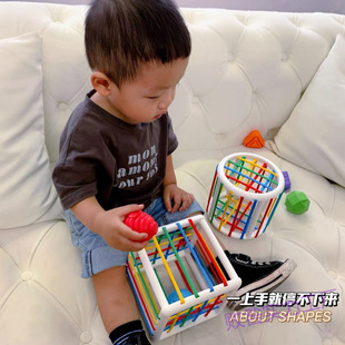 Cesele Toys Baby Early Education Enlightenment Hand Fine Movement Shape Cognitive Color Educational Toys