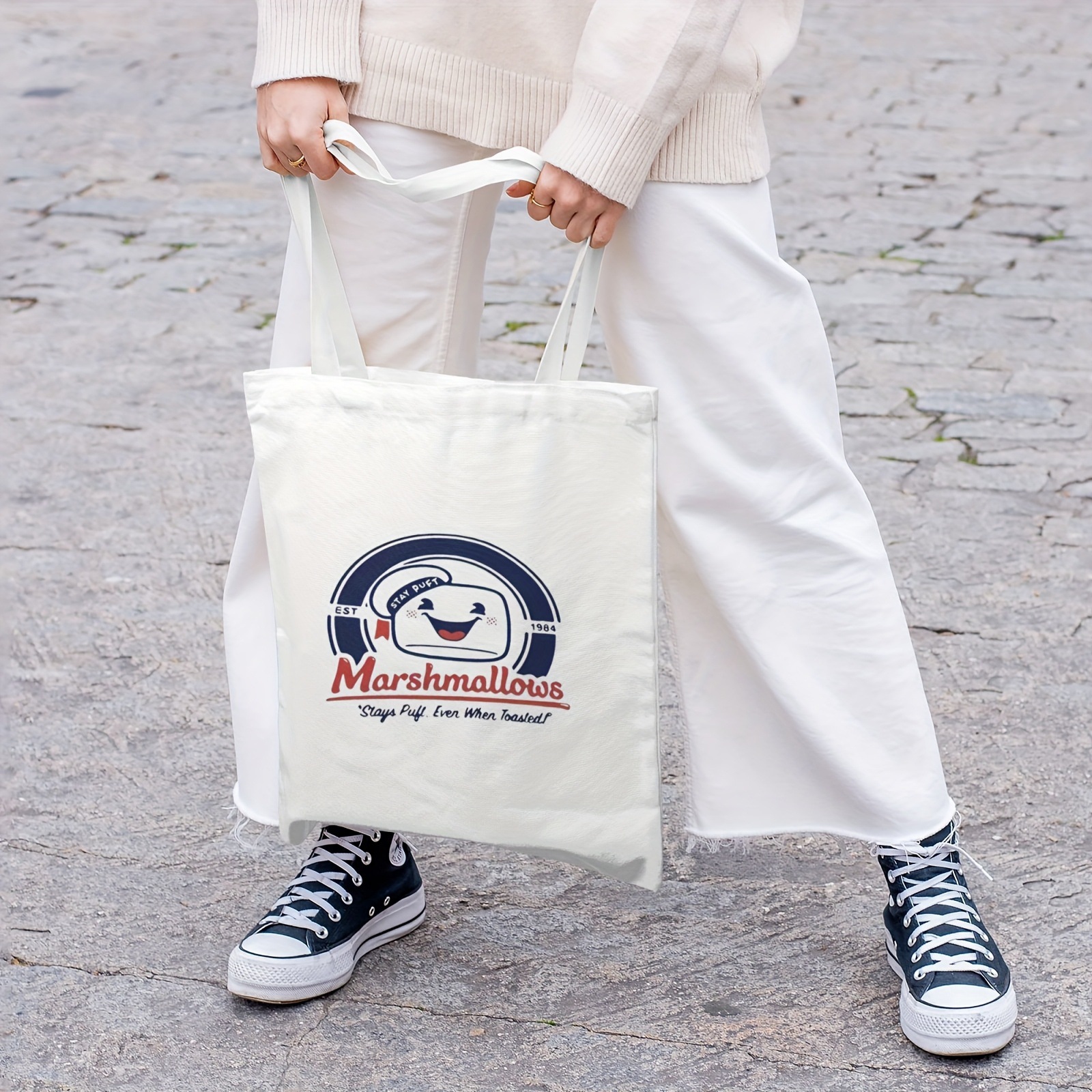 capacious durable linen bag for traveling