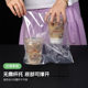 Transparent Milk tea bag disposable packing bag thickened pe milk tea bag takeaway beverage coffee single and double cup bag