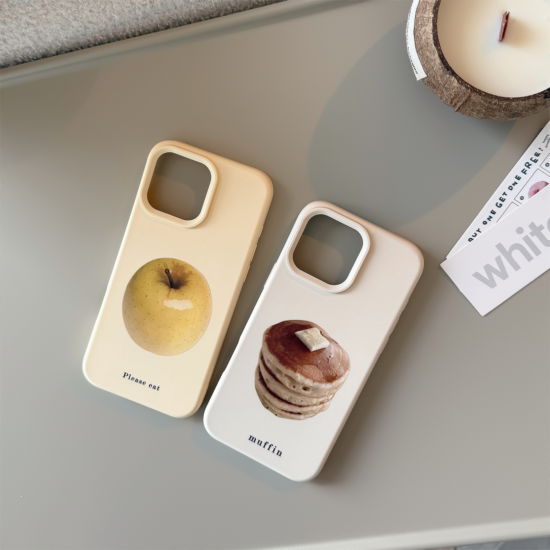 Feng Shui Fruit Phone Case Artistic Silicone Cover For Iphone_voghion.com