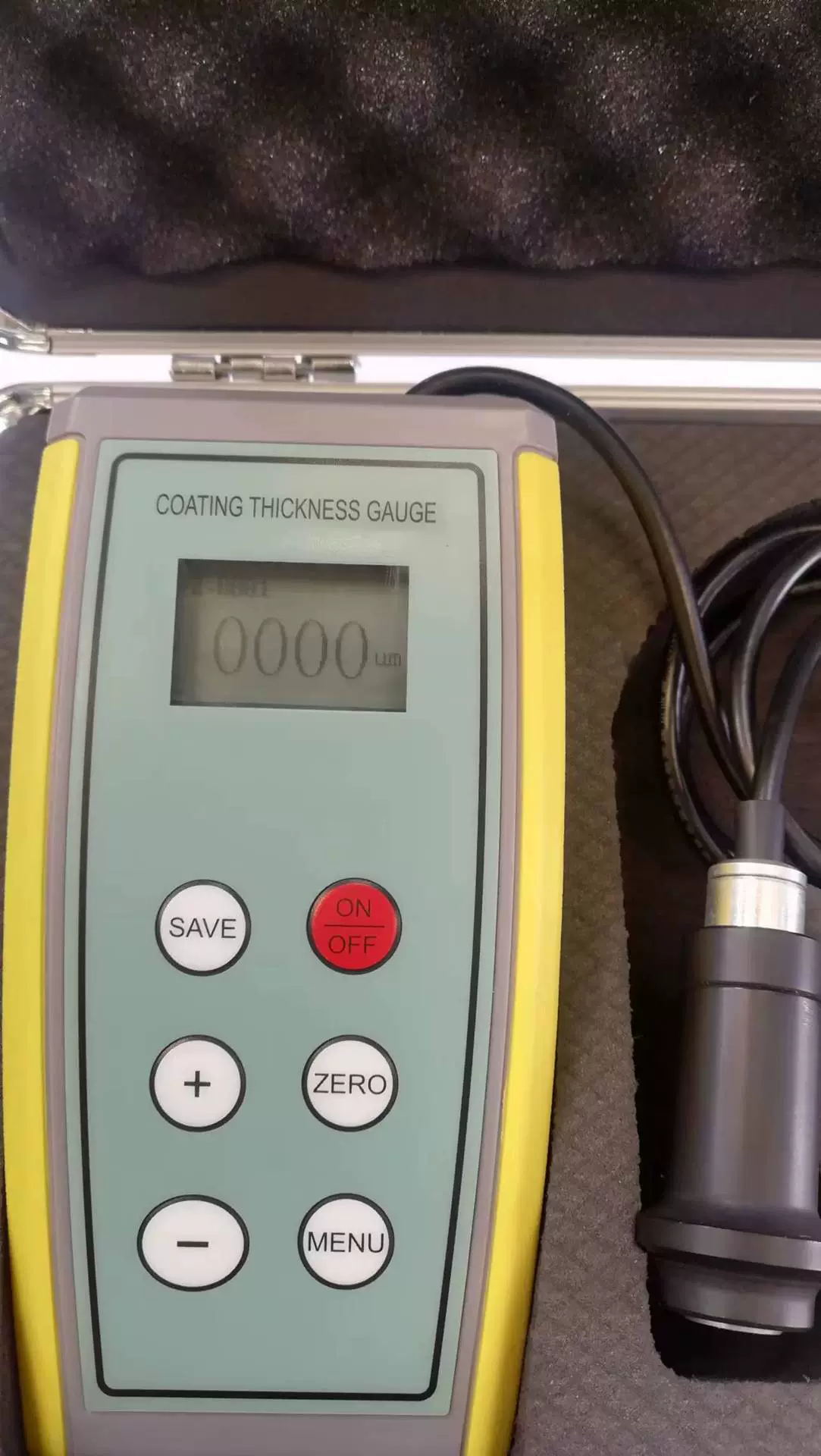 THM-3000A Измеритель толщины покрытия жидкокристаллического цифрового дисплея 0-3000 мкм, высокоточный измеритель толщины покрытия пленки краски