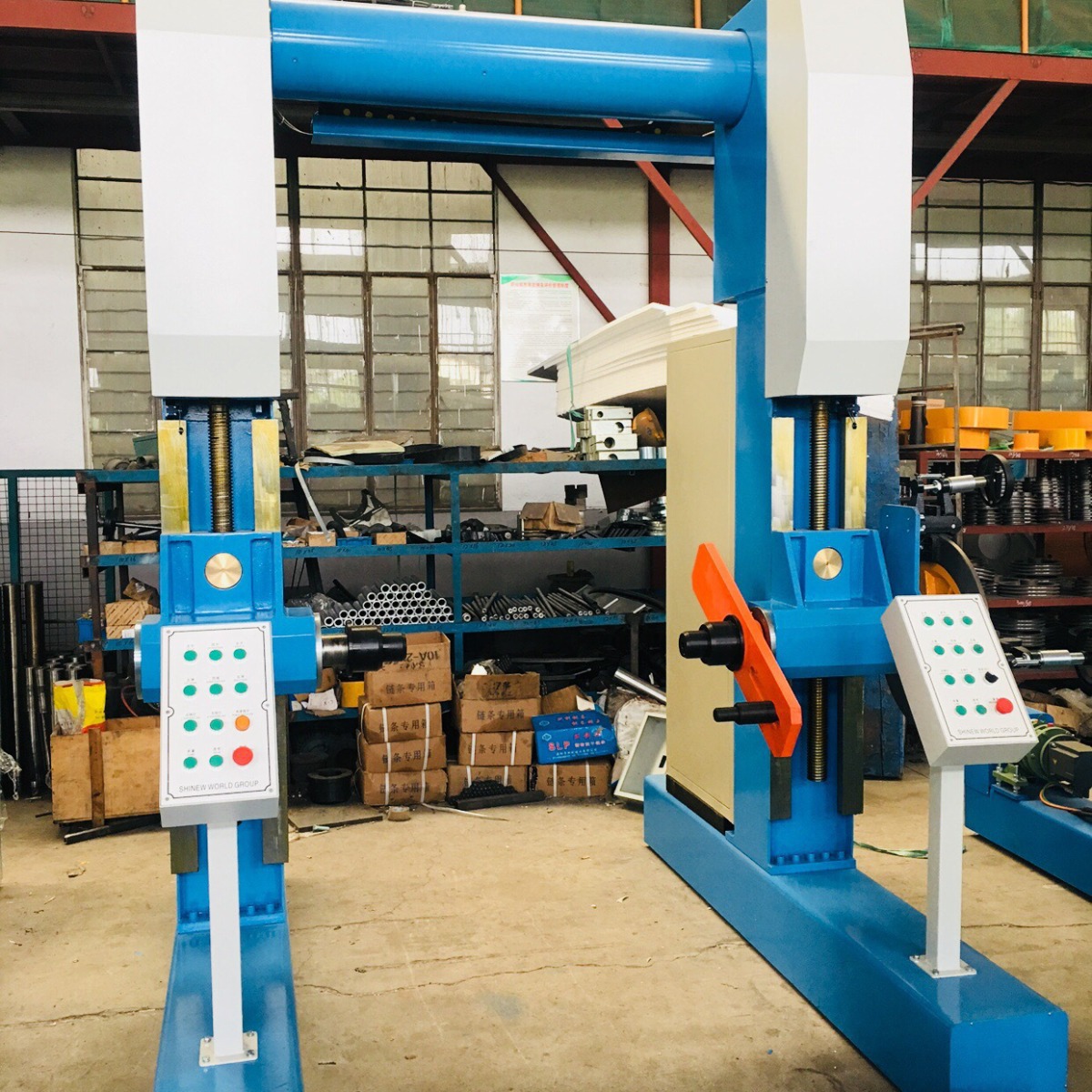 LSP1600/3150龙门收排线用于将电缆缠绕在线轴上