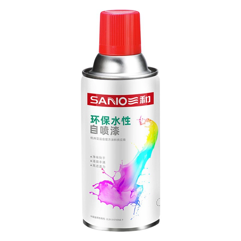 Краска на водной основе Sanhe самоокраска ручная роспись Защита окружающей среды Белая черная красная краска изменение цвета стены ручная краска