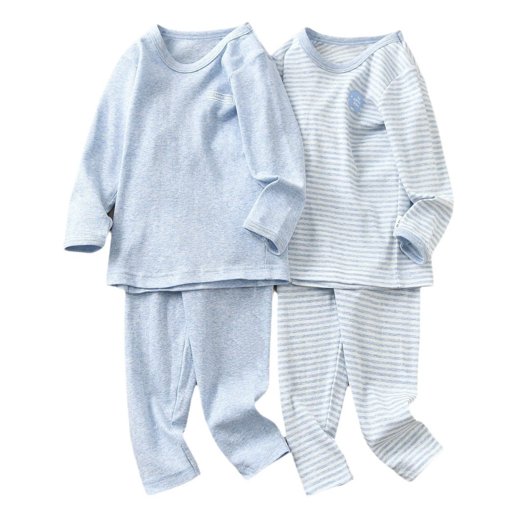 Распределение детской домашней одежды, осенней одежды, длинные кальсоны с кондиционером, тонкая эластичная нить из чистого хлопка Matsuyuximatsuya.