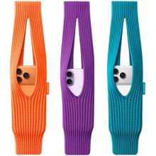 官方同款手机袋针织斜挎手提包IPHONE POCKET手机包苹果手机袋