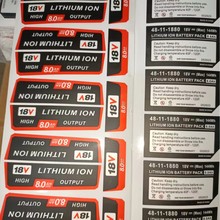 ���Mil������18V����늳�M18 10о 21700�� 8.0AH ���ט˺� �N��