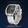 Mark Ed Faye brand watch man multi-function Timing Quartz watch wholesale Tonneau leisure time motion Watch