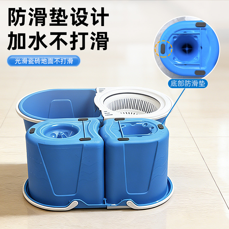 Accesorios para fregona, paño de repuesto todo en uno, varilla original, paño de repuesto giratorio a presión manual, envío gratis