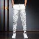 Shuai Pants Men's Summer Thin Quick-drying 2024 New Korean Style Slim-fit Casual Pants Sports Ankle-length Pants