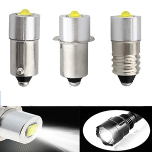 P13.5SE10LED aluminum alloy flashlight BA9S car position light DC6-24V12V multi-voltage strong light