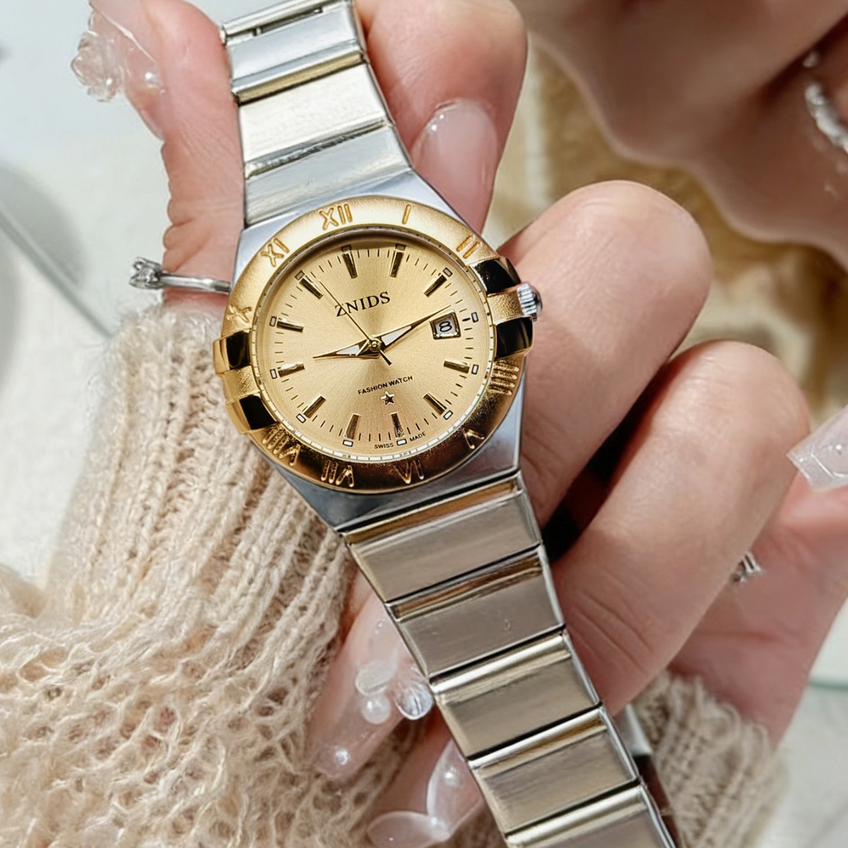 Znids Federal Swiss Brand Constellation Classic Fashion Men's and Women's Couple's Gift Watch Wholesale Dropshipping