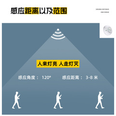 Infrared Human Presence Sensing Intelligent Delayed Three-Wire Sensing Switch Household Building Light Sensing Wholesale Sensor Switch