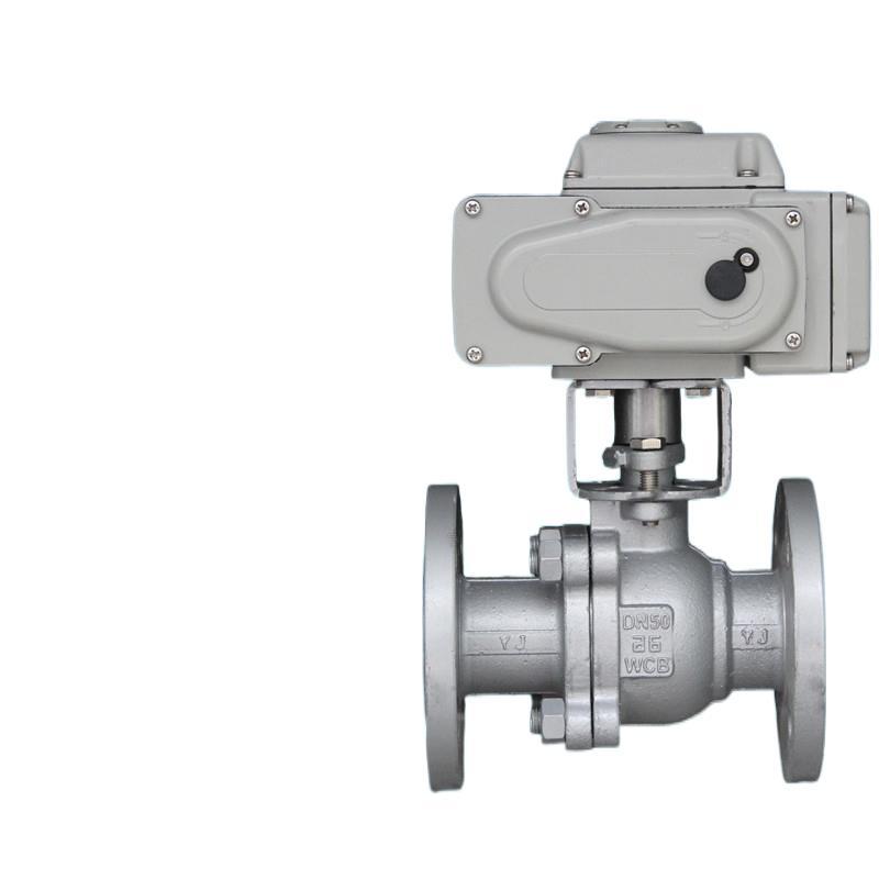 电动球阀 电动铸钢球阀 DN15 20 32 25 40电动丝扣球阀 法兰球阀