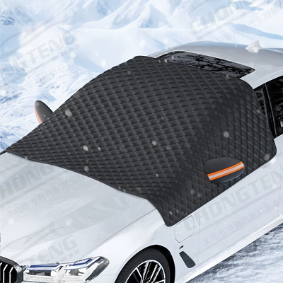 【Premium Selection】Car Snow Cover Winter Supplies Half-Cover Car Cover Windshield Snow Guard Car Sunshade