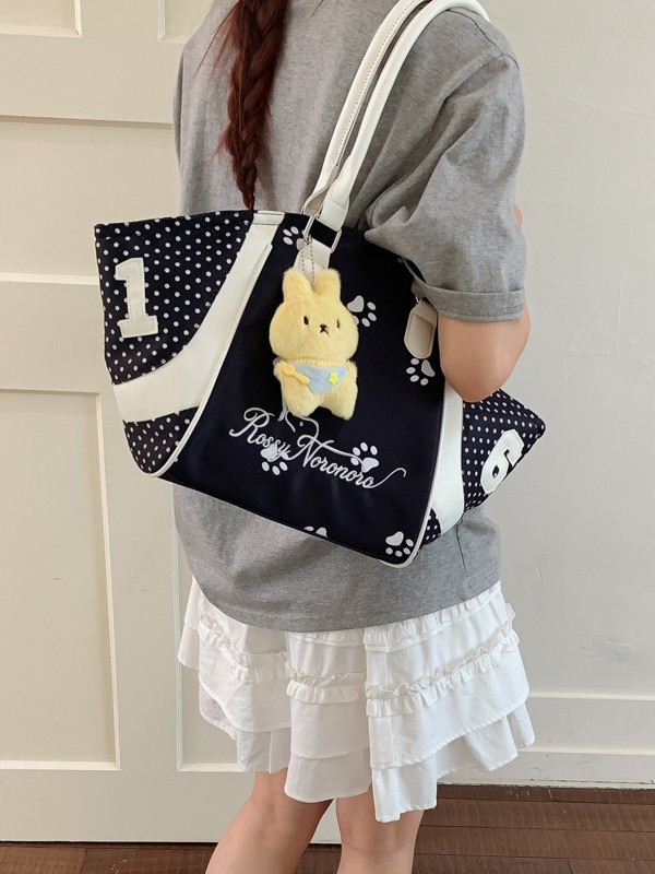 Bolso coreano de gran capacidad para mujeres 2026 nueva moda extranjera de hombro mochila de viaje ocio bolso de mano image 5