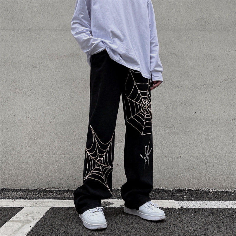 Spring and autumn tide brand pants men's...