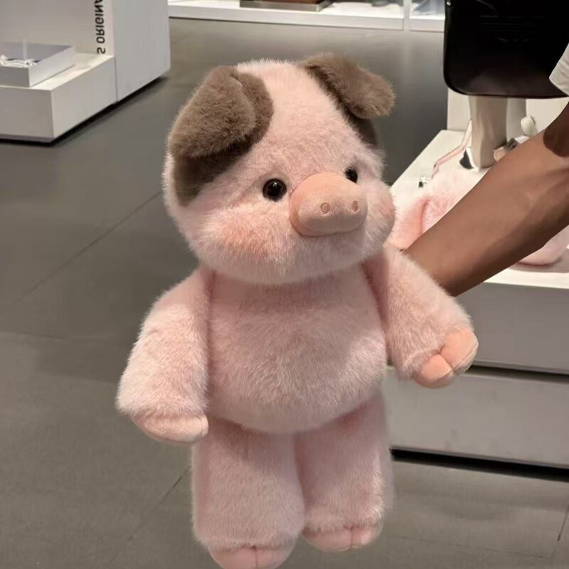 新款可爱小香猪幼仔玩偶软乎乎陪伴娃娃毛绒玩具公仔送女生人礼物|undefined