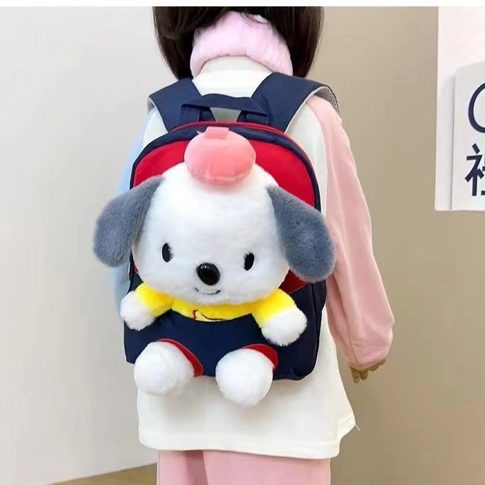 3D unicornio estereoscópico mochila juguete de peluche jardín de infantes caricatura lindo mochila pequeña mochila ligera