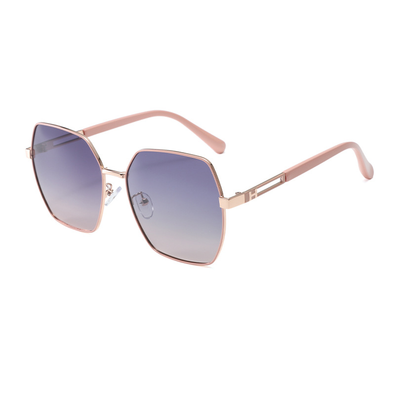 Nuevas gafas de sol al por mayor para mujer, gafas de sol polarizadas de alta gama, protección solar, gafas de sol de moda delgadas, protección UV