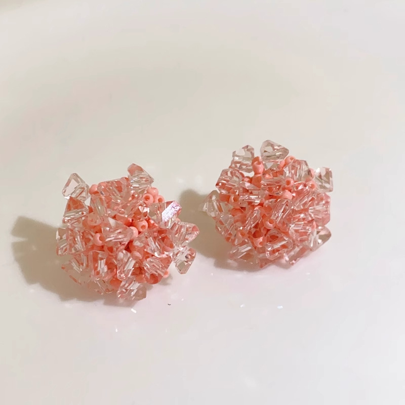 Pink crystal ball #101