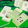 Ningja Panda Corolin seal cute cartoon junior and primary and secondary school students write envelope bills single items paper storage bag