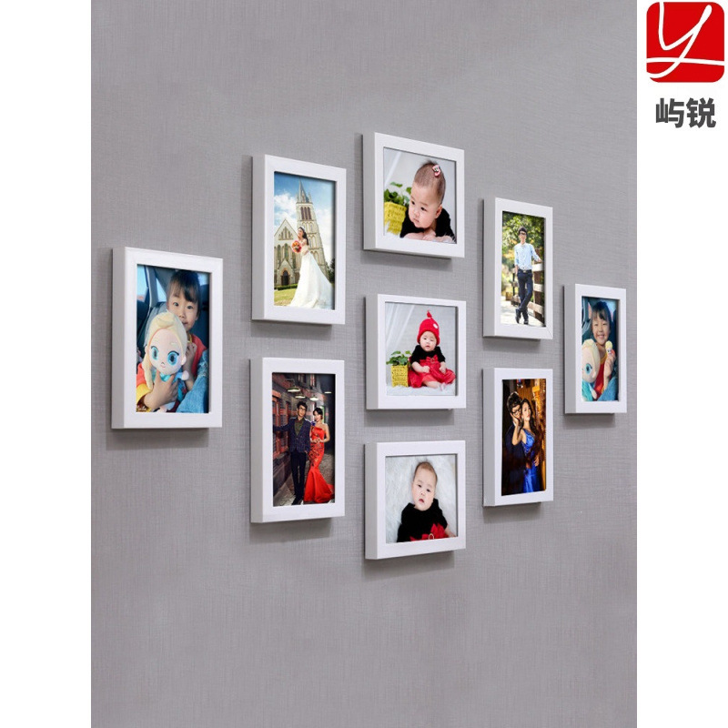 Living room photo wall, Instagram-style creative bedroom wall hanging 7inch exquisite photo frame combination, minimalist studio wall art, Boyu Rui Living room photo wall, Instagram-style creative bedroom wall hanging 7inch exquisite photo frame combination, minimalist studio wall art, Boyu Rui