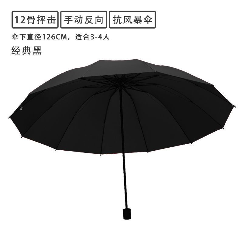 自動傘 24 ボーンビニール日焼け止め UV 日傘折りたたみハイエンドダブルボーン日傘卸売|undefined