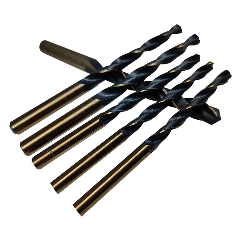 4341 de acero de alta velocidad negro y amarillo de dos colores traje de taladro de 99 piezas broca de perforación de metal de 1mm-10mm