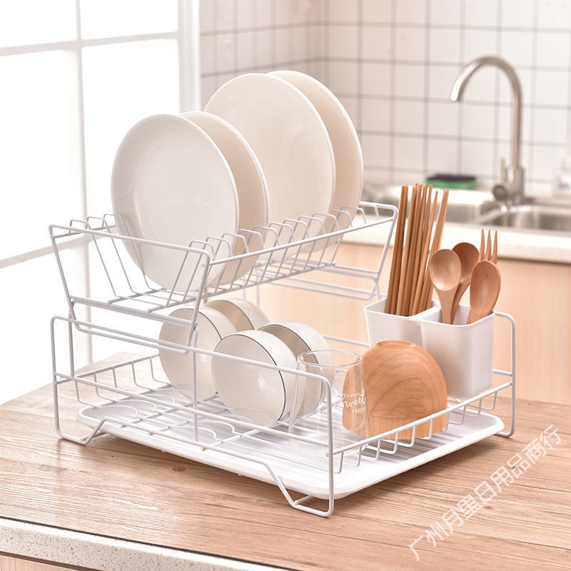 Drainage rack Nordic kitchen dish rack s...