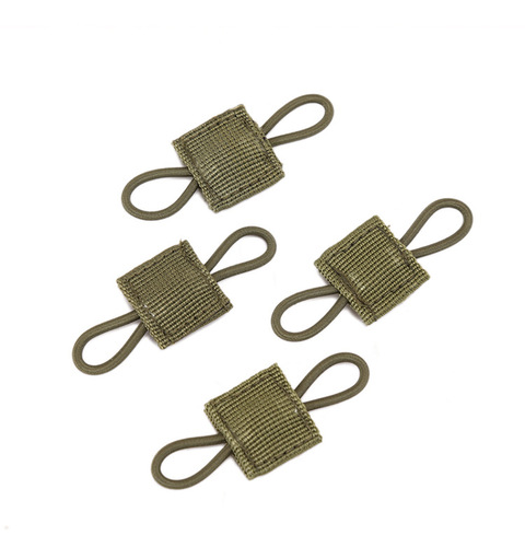 PTT antenna binding clip for walkie-talkie headset, fixed with outdoor tactical Molle system backpack and vest accessories