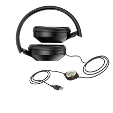 跨境外贸热销有线工厂定做头戴式耳机静音来图打样贴牌加工logo