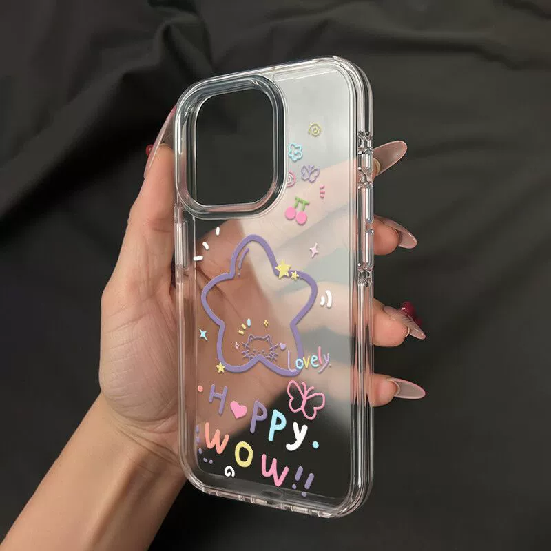 Apple, iPhone14, совместимый чехол с мультфильмом с бантом, защита от падения, 16promax
