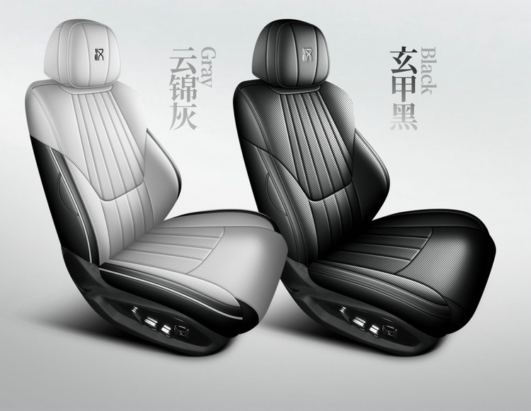 25 Models of Byd Han L Special Car Seat Covers, Full Surround Seat Covers, Universal for All Seasons, Breathable Leather Car Seat Covers