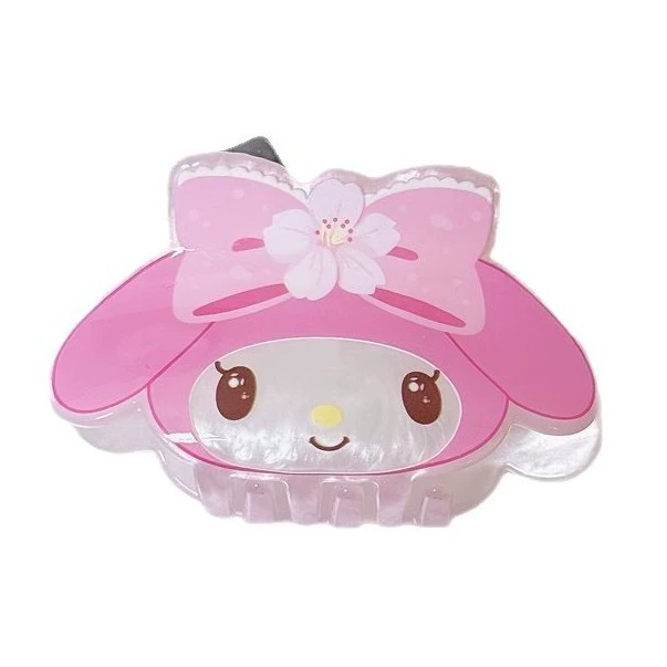 Заколка (Sanrio) Hello Kitty и друзья, мультяшная детская заколка из перламутрового акрила 6×5×5 см