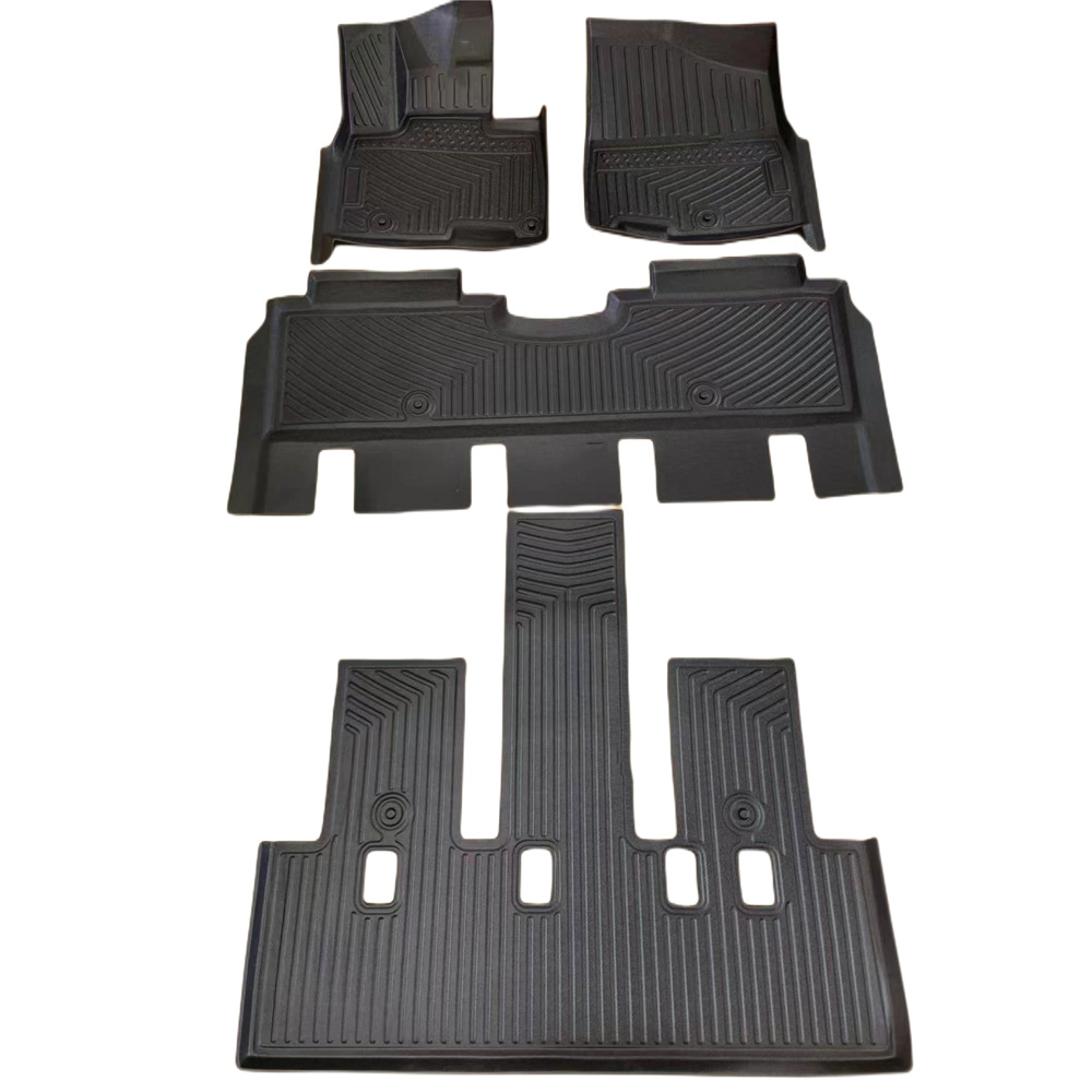 Alfombrillas para coche aptas para Jiahua de 7 plazas de 2020, hechas a medida con datos de escaneo del coche original, alfombrillas de TPE.