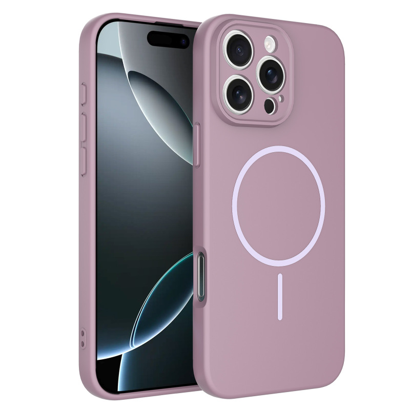 越境アマゾン17promaxスマホケース マグネット式 Apple 16公式同型 肌触りの良い精密穴あきフルカバー保護ケース|undefined