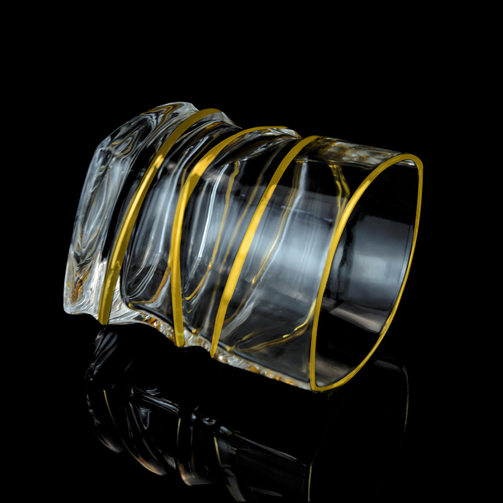 描真金威士忌水晶个性玻璃酒杯 Crystal Glass Wine Glass