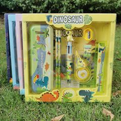 Children's Gift Student Stationery Set School Supplies Pen Box Pencil Set Box Kindergarten Gift Animal