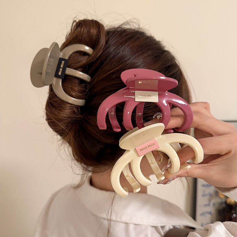 Hair Clip for Women 2024 New Style Hair Clip with Large Hair Volume and Hair Clip on the Back of the Head Shark Clip Large Hair Clip