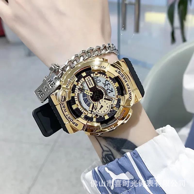 Wang Yibo with electronic watch male students personality trend unicorn junior high school students sports waterproof multi-function